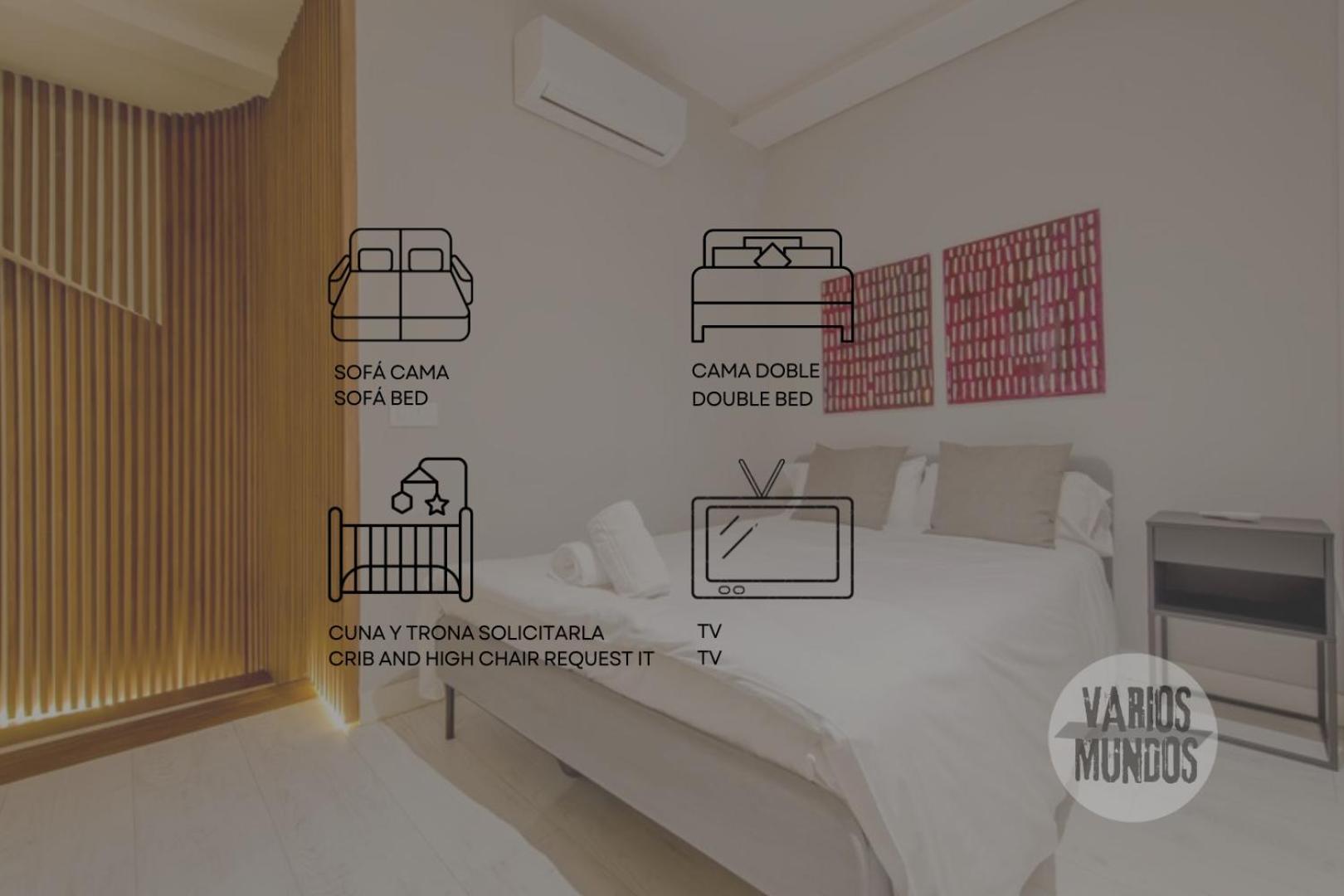 Apt Con Estilo - 5Pax En Zona Tirso-Centro E1 Madrid Bagian luar foto